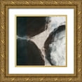 thumbnail image 1 of Wild Apple Portfolio 20x20 Gold Ornate Wood Framed with Double Matting Museum Art Print Titled - Newgrange, 1 of 4