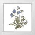 thumbnail image 1 of Wild Apple Portfolio 20x20 White Modern Wood Framed Museum Art Print Titled - Monument Etching Tile Flowers IX, 1 of 4