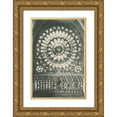 thumbnail image 1 of Wild Apple Portfolio 23x32 Gold Ornate Wood Framed with Double Matting Museum Art Print Titled - Vintage Paris II, 1 of 4