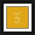 thumbnail image 1 of Wild Apple Portfolio 26x26 Black Ornate Wood Framed with Double Matting Museum Art Print Titled - Gentle Words II, 1 of 4