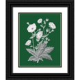 thumbnail image 1 of Wild Apple Portfolio 26x32 Black Ornate Wood Framed with Double Matting Museum Art Print Titled - Green Botanical VI, 1 of 4