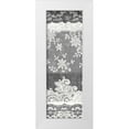 thumbnail image 1 of Wild Apple Portfolio 7x14 White Modern Wood Framed Museum Art Print Titled - Vintage Lace Panel II, 1 of 4