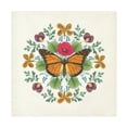 thumbnail image 1 of Wild Apple Portfolio 'Butterfly Mandala I v2' Canvas Art, 1 of 4