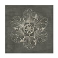 thumbnail image 1 of Wild Apple Portfolio 'Rosette V Gray' Canvas Art, 1 of 3