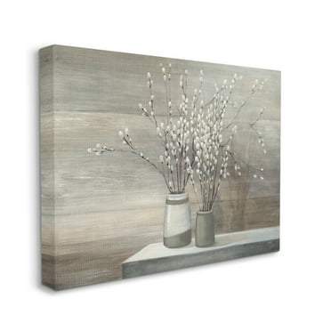 Wild Apple Willow Still Life 24" x 30" Painting Canvas Art Print, by Stupell Home Décor