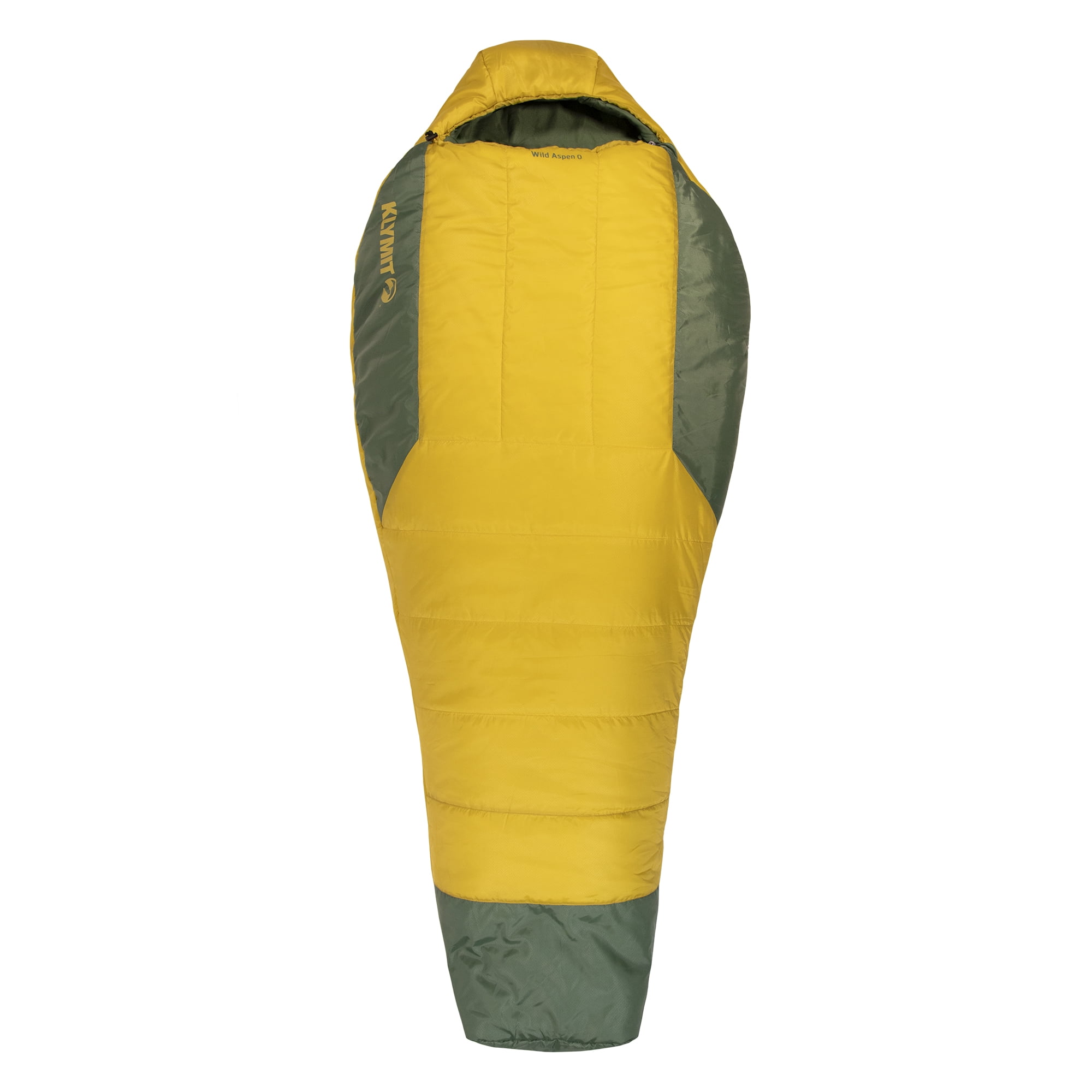 Wild Aspen 0 (Zero) Degree Mummy Sleeping Bag, Yellow - XLarge