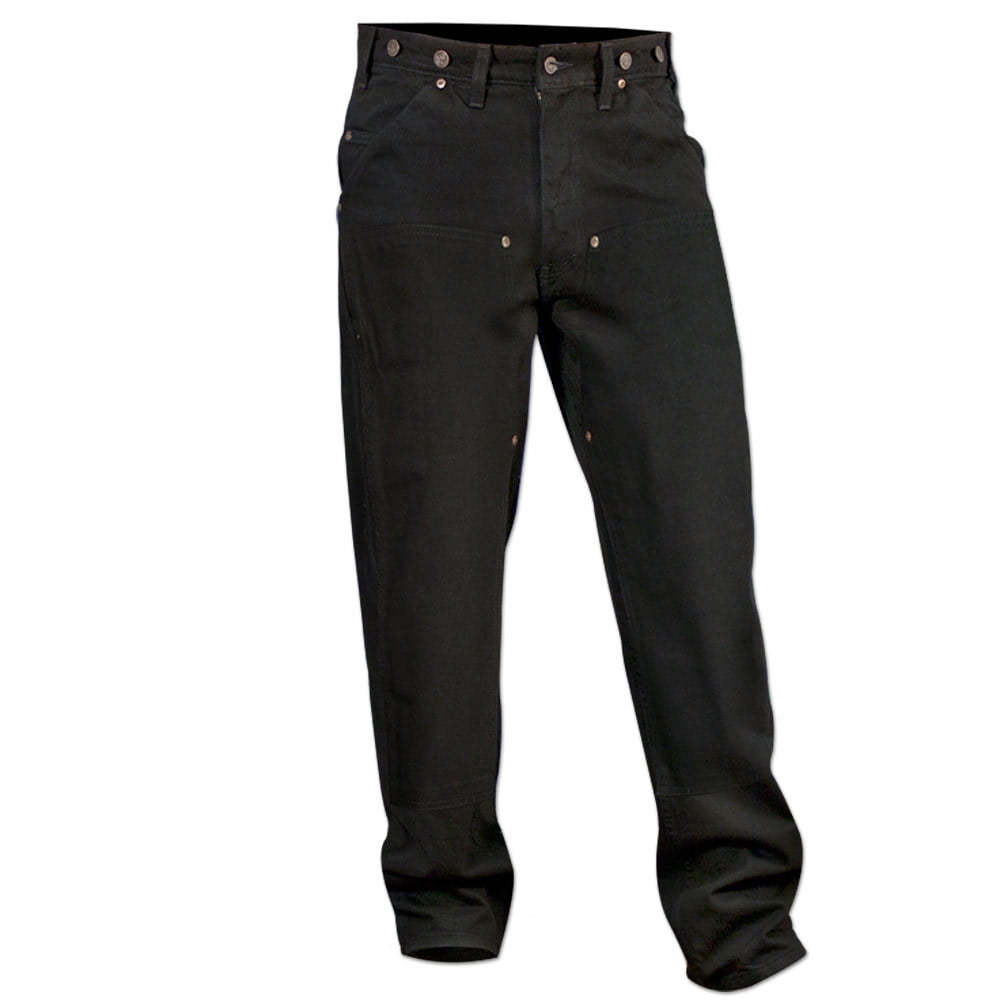 Wild Ass Black Denim Double Knee Pants - 34 x 32 - Walmart.com Wild Ass Black Denim Double Knee Pants - 34 x 32 - Walmart.com
