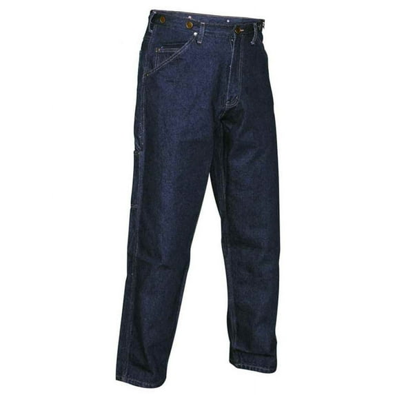 Wild Ass US-Made Single Front Blue Denim Logger Pants
