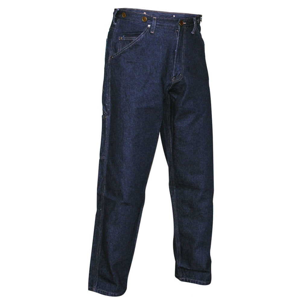 【oan】(Unisex) Wild Brush Denim Pants Wild-Ass-US-Made-Single-Front-