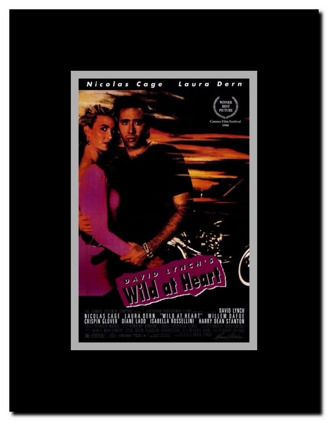 Wild At Heart Framed Movie Poster