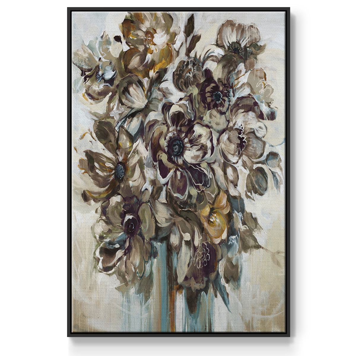 Wild At Heart VI Framed Premium Gallery Wrapped Canvas - Ready to Hang - 25 x 37 - Black Floating Frame