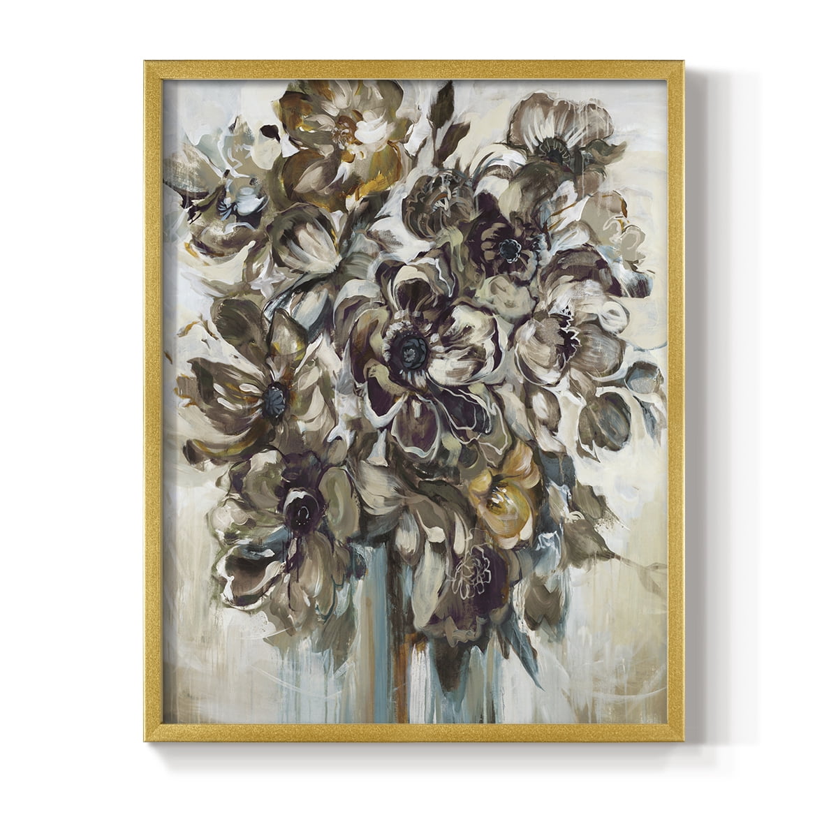 Wild At Heart VI Framed Print in Gold Solid Wood 16 x 20 Framed Print