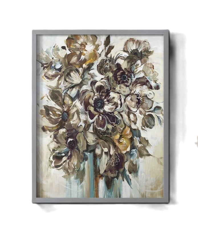 Wild At Heart VI Framed Print in Gray Solid Wood 8 x 10 Framed Print