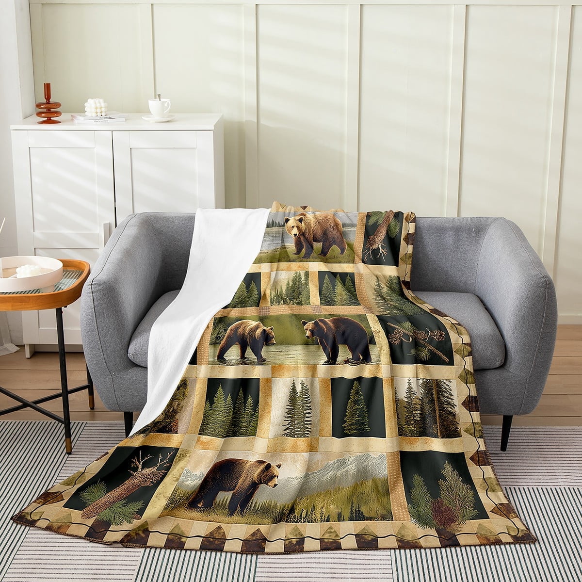 Wild Animal Skin Hooded Blanket - Teen & Adult
