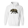 thumbnail image 1 of Wild Bear Sketch Hoodie Men -Image by Shutterstock, Male 3X-Large, 1 of 4