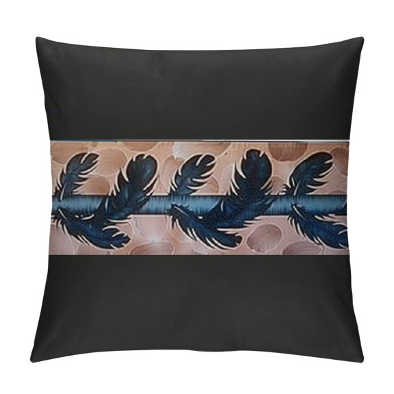 Wild Bear Throw Pillow Cover Inch Cartoon Cute Paw Print Wild Animal Pillow Case for Kids Teens Adults Watercolor Boho Stripes Rustic Farmhouse Cushion Cover for Living Room