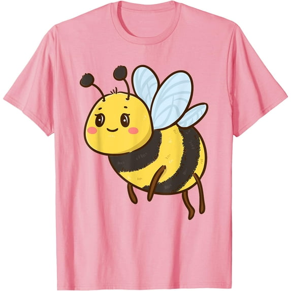 Wild Bees Honeypot Child Bumble Bee Beekeeper Honey Softstyle T-Shirt for Men Women Kids,Light Pink Color,Size L