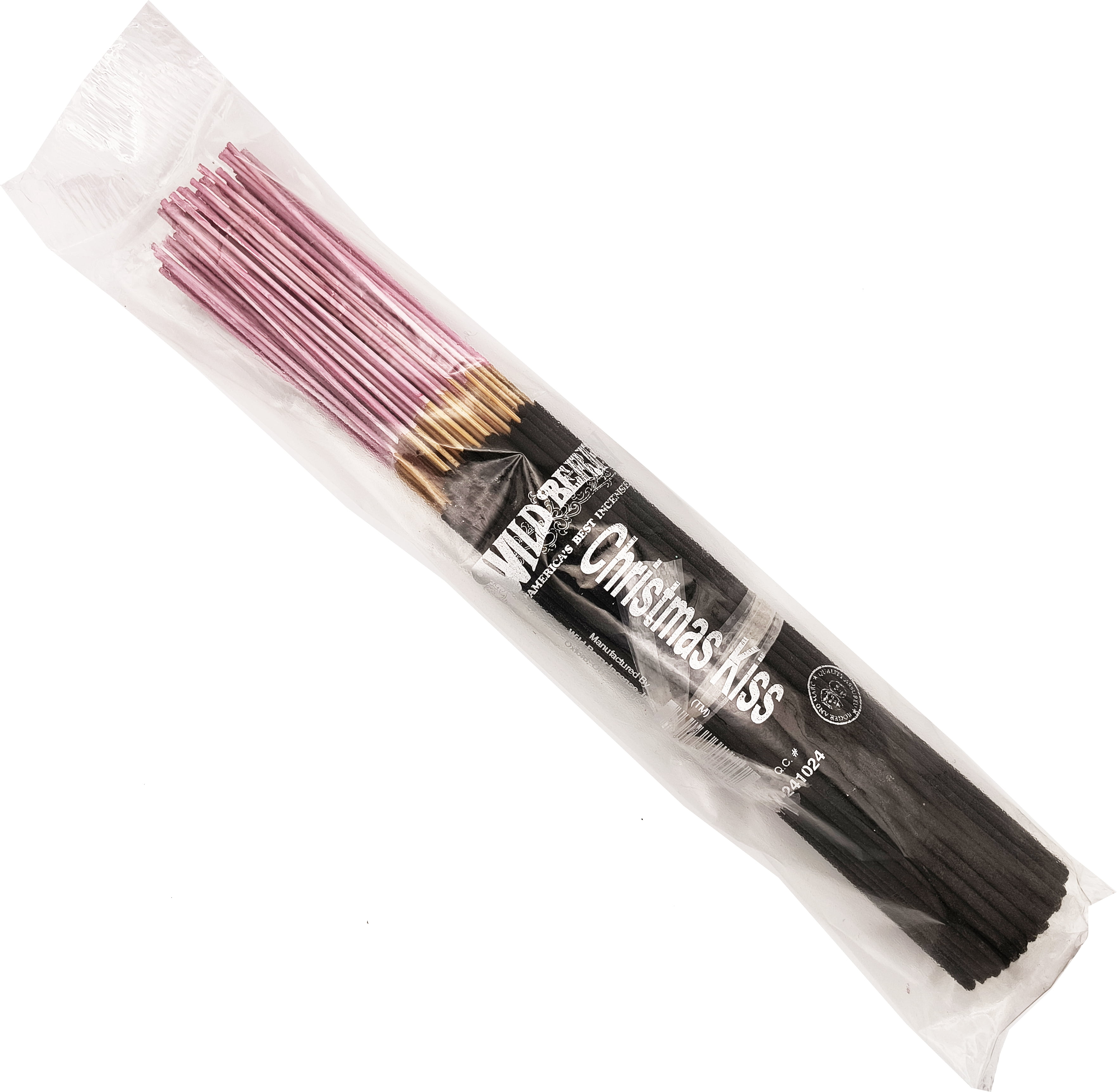 Wild Berry Christmas Kiss Incense Stick Bundle [100 Sticks Per Pack - Brown - 10.5"]