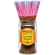 Wild Berry Cotton Candy Incense Sticks, 100 Count Hand-Dipped Aromatic Incense