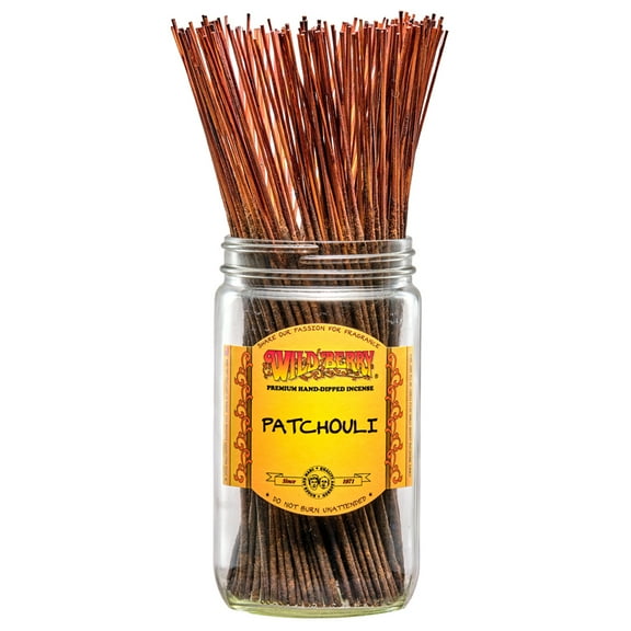 Wild Berry Incense Traditional 11" - Patchouli - 20 Sticks - USA Wildberry