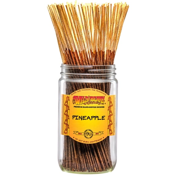 Wild Berry Incense Traditional 11" - Pineapple - 20 Sticks - USA Wildberry