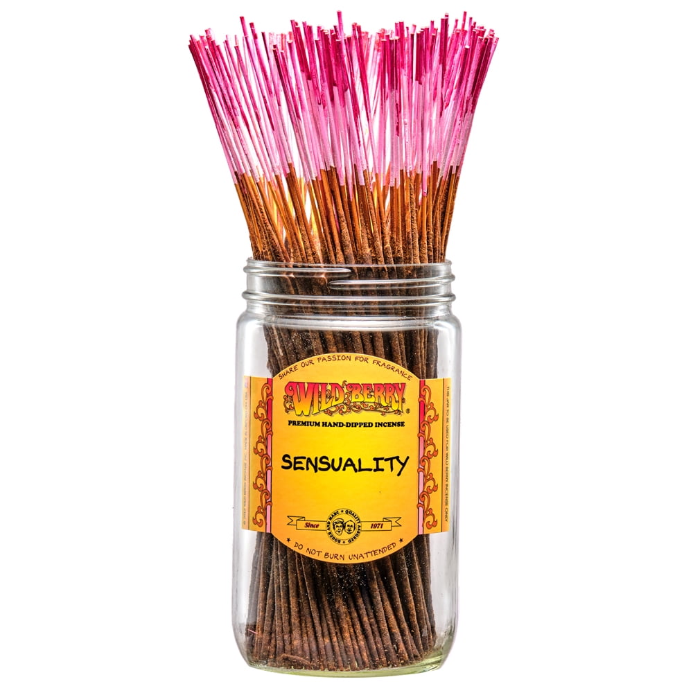 Wild Berry Incense Traditional 11" - Sensuality - 100 Sticks - USA Wildberry
