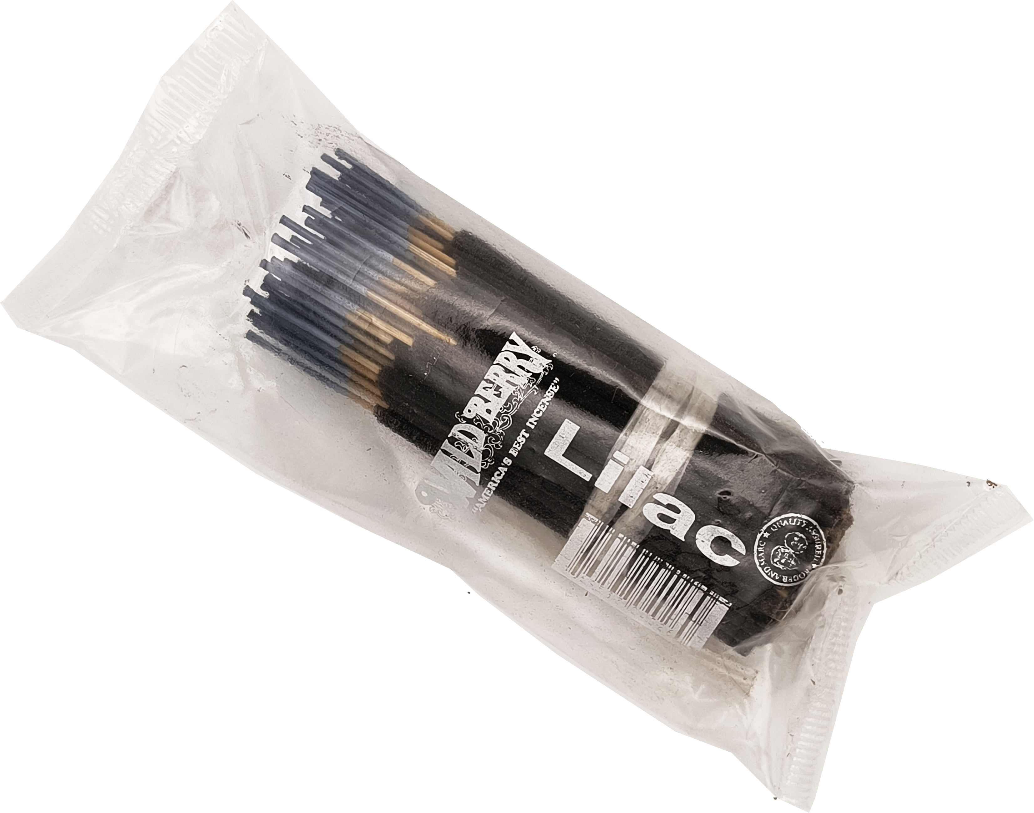 Wild Berry Lilac Shorties Incense Stick Bundle [100 Sticks Per Pack - Brown - 4"]