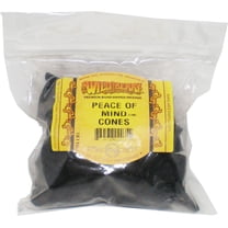 Wild Berry Peace Of Mind Incense Cones [100 Cones Per Bag - Black]