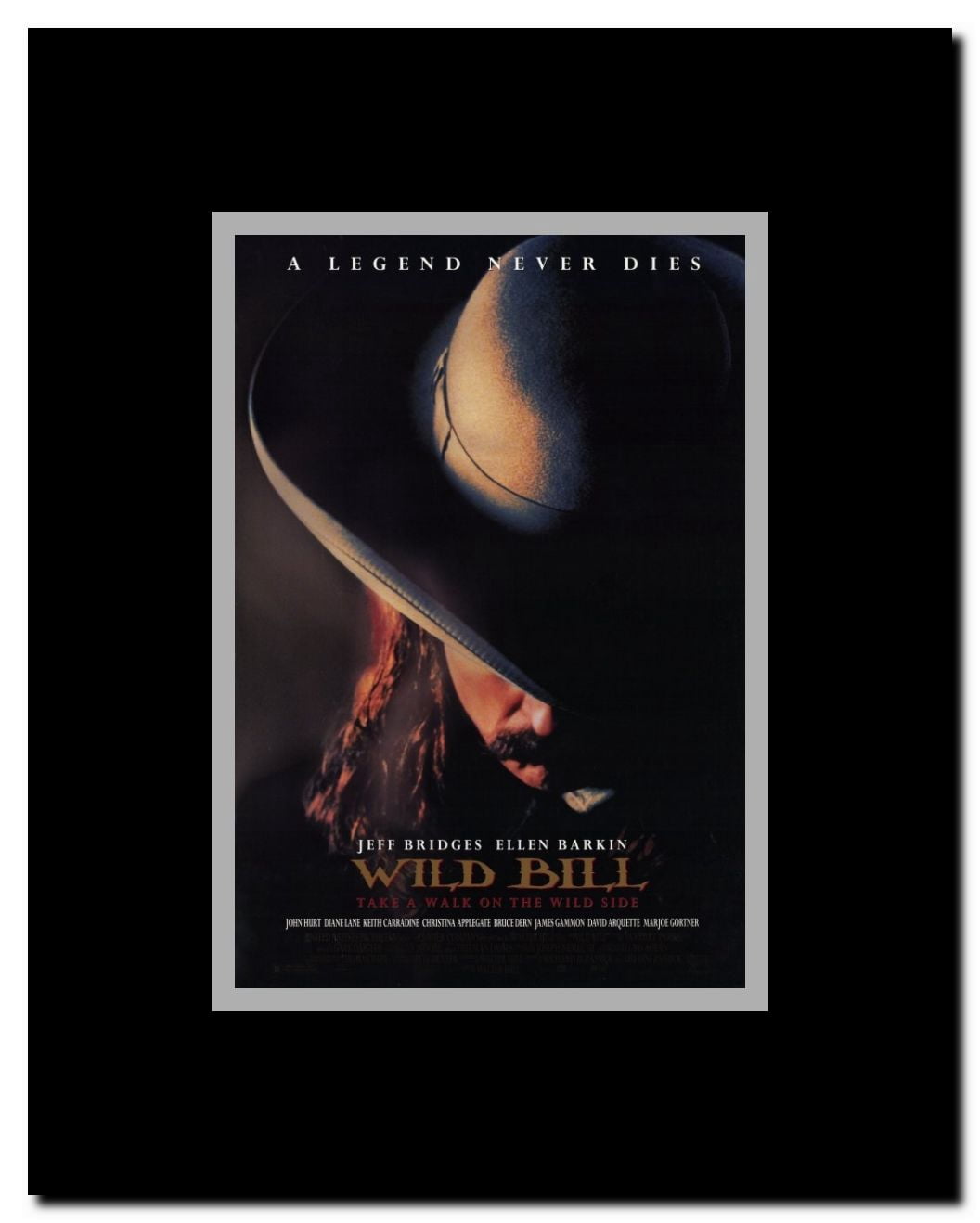 Wild Bill Framed Movie Poster