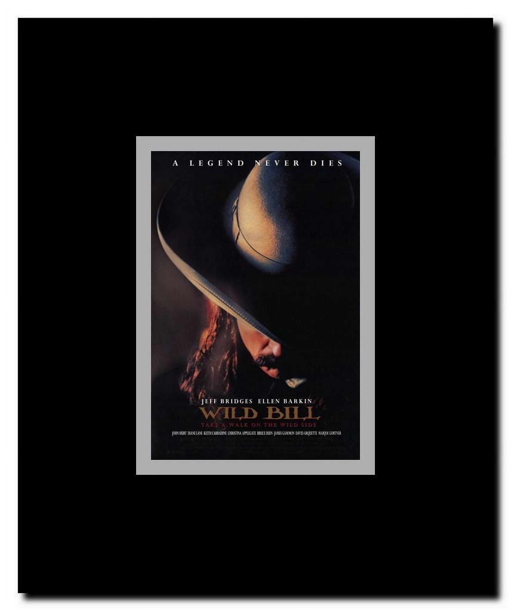 Wild Bill c.1995 style A Framed Movie Poster