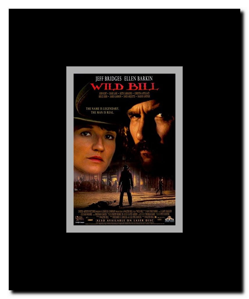 Wild Bill c.1995 style B Framed Movie Poster