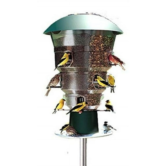 Wild Bill's Electronic Bird Feeder with Squirrel Deterrent, 12 Feeding ...