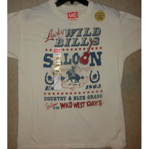 Wild Bills Saloon Western Graphic T-Shirt - Walmart.com