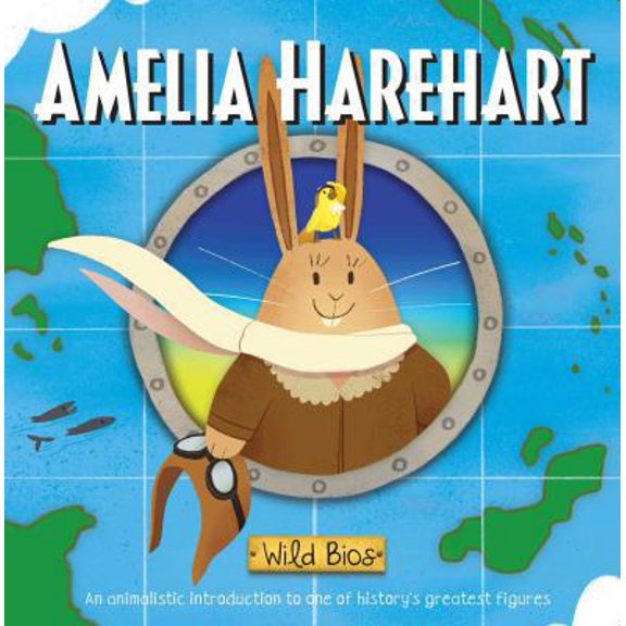 Pre-Owned Wild Bios: Amelia Harehart (Board book) 1684126541 9781684126545