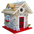 thumbnail image 1 of Wild Bird House Wooden Birdhouse Woodland Cabin for Small Birds with Rope, 1 of 7