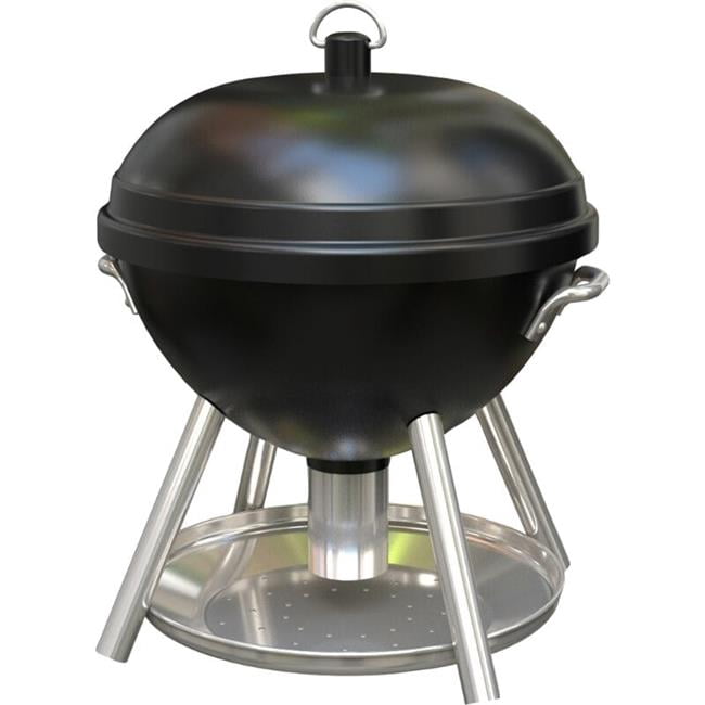 Wild Bird Lovers 26237 Kettle Grill Smoker Bird Feeder - Black - 2 lbs