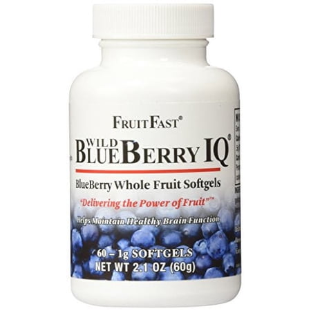 Wild Blueberry IQ by Fruitfast - 60 Capsules