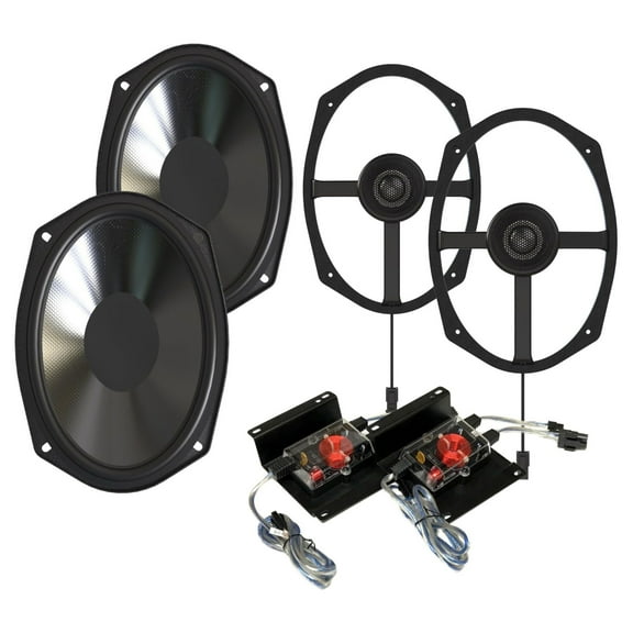 Wild Boar Audio WBA 2694 6 x 9 Saddle Bag Speakers (WBA-2694)
