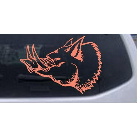 Wild Boar Car or Truck Window Decal Sticker