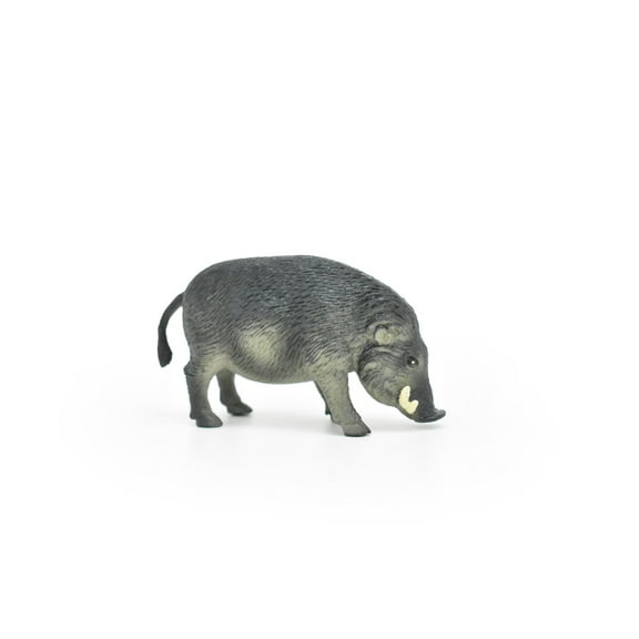 Wild Boar Toy, Javelina Pig, Museum Quality Plastic Replica, Hand Painted 3 "