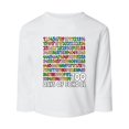 thumbnail image 1 of Wild Bobby 1 2 3 4 100 Days of School Colorful Counting, 100 Days of School 2024 2025 Design for Kids Youth Boys Girls School Toddler Long Sleeve Shirt, 1 of 6