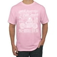 thumbnail image 1 of Wild Bobby, 1901 Widow Makers Skeleton Motorcycle Cars and Trucks Men's Graphic T-Shirt, Light Pink, Small, 1 of 3