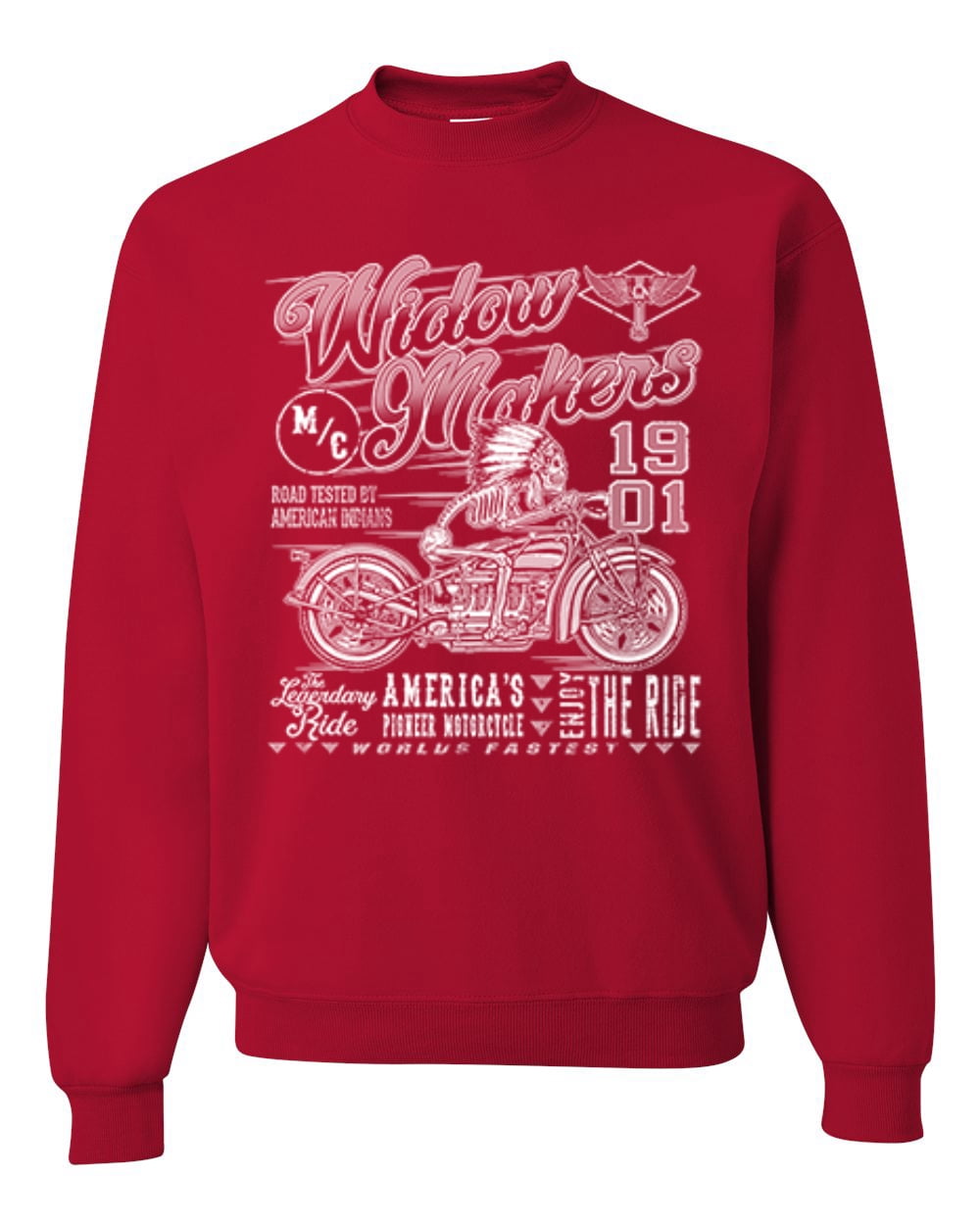 Wild Bobby, Red Blue And Black Ford Logo, Cars And Trucks Graphic Hoodie Black X Large