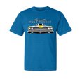 thumbnail image 1 of Wild Bobby, 1969 Plymouth Road Runner Hot Rod Racing, Cars and Trucks, Garment-Dyed Washed Look Short Sleeve Tees, Cobalt, Medium, 1 of 3