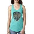 thumbnail image 1 of Wild Bobby, 1983 Vintage Distressed Ford Motors Legendary Power Cars and Trucks Ladies Racerback Tank Top, Tahiti Blue, Medium, 1 of 3