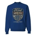 thumbnail image 1 of Wild Bobby, 1983 Vintage Distressed Ford Motors Legendary Power Cars and Trucks Unisex Crewneck Graphic Sweatshirt, Royal, X-Large, 1 of 3