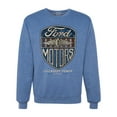 thumbnail image 1 of Wild Bobby, 1983 Vintage Distressed Ford Motors Legendary Power Cars and Trucks Unisex Crewneck Graphic Sweatshirt, Vintage Heather Blue, Large, 1 of 3