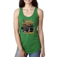 thumbnail image 1 of Wild Bobby, 1990 Vintage Garage Customs Hot Rod Classic Car Cars and Trucks Ladies Racerback Tank Top, Kelly, Medium, 1 of 3