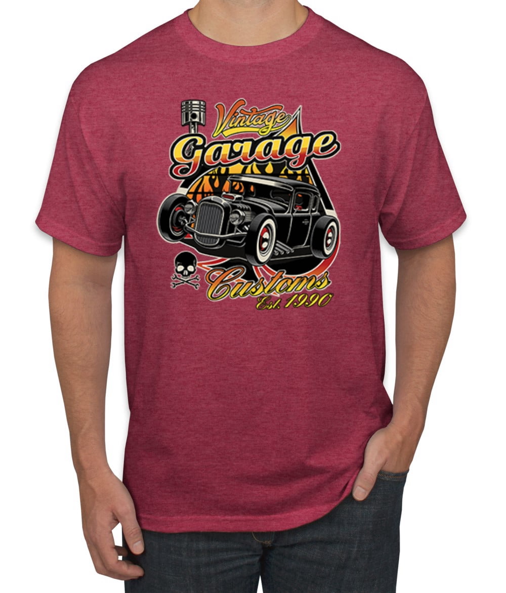 Hot Rod Classic Men's Bamboo Viscose/Organic Cotton Short Sleeve Graphic T-Shirt