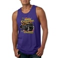 thumbnail image 1 of Wild Bobby, 1990 Vintage Garage Customs Hot Rod Classic Car Cars and Trucks Mens Graphic Tank Top, Purple, Medium, 1 of 3